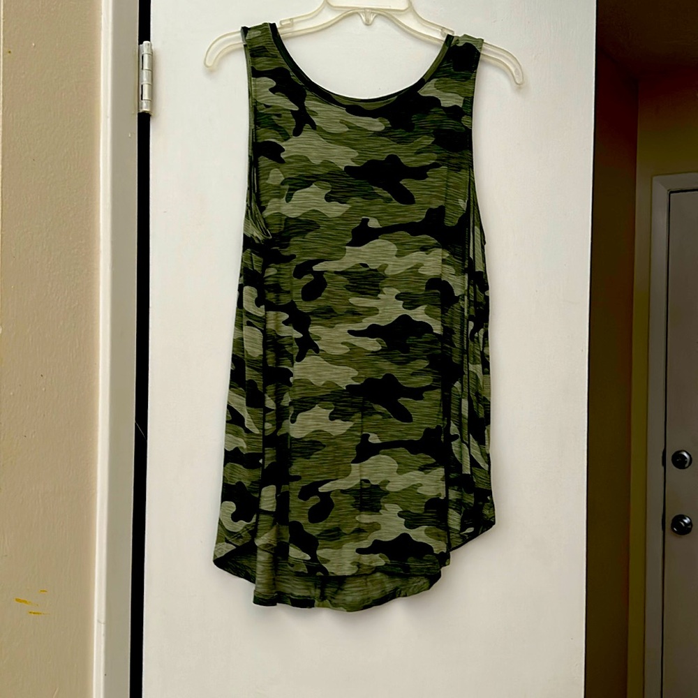 Camouflage Tank Top